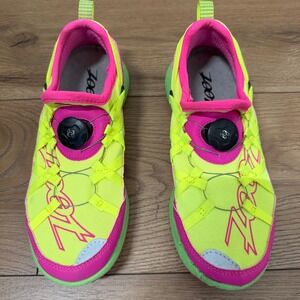 Zoot Ultra Race 4.0 Triathlon Running Shoes BOA Dial Neon Pink Yellow W 6.5